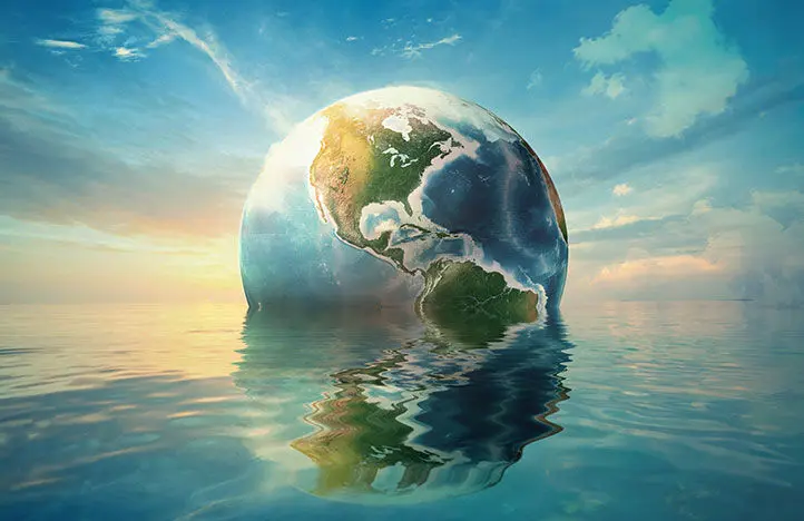 eau salée planète