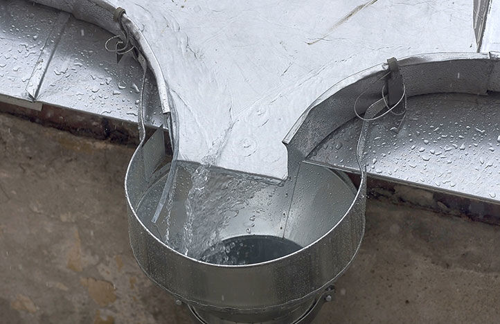 récupérateur eau de pluie toiture