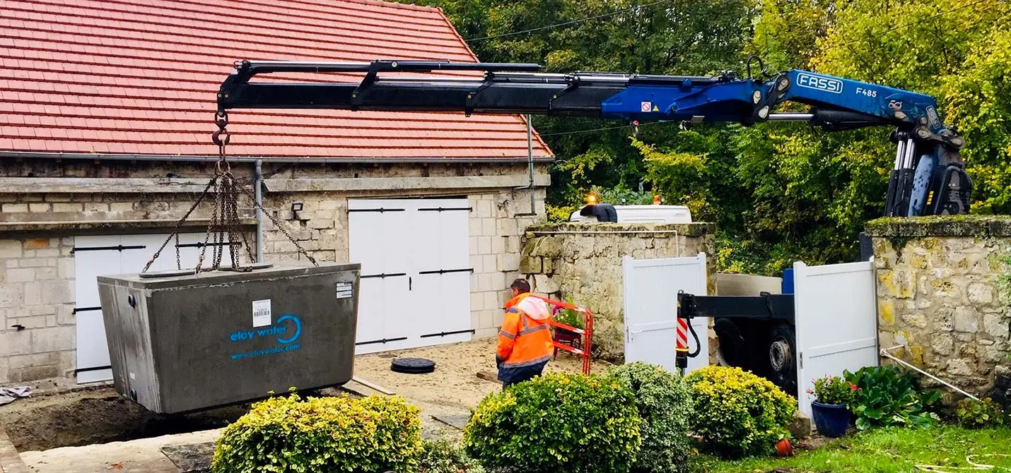 Le placement d’une micro-station d’épuration individuel pour une habitation familiale