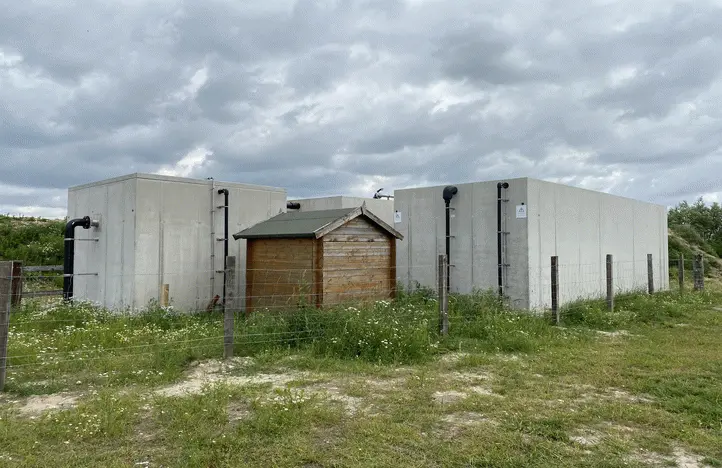les stations placées à l'Aubépines