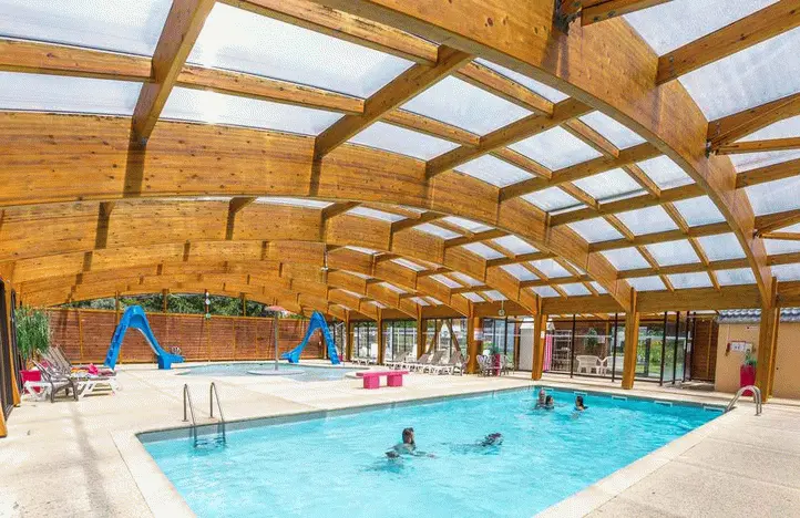 la piscine du camping du Tarteron