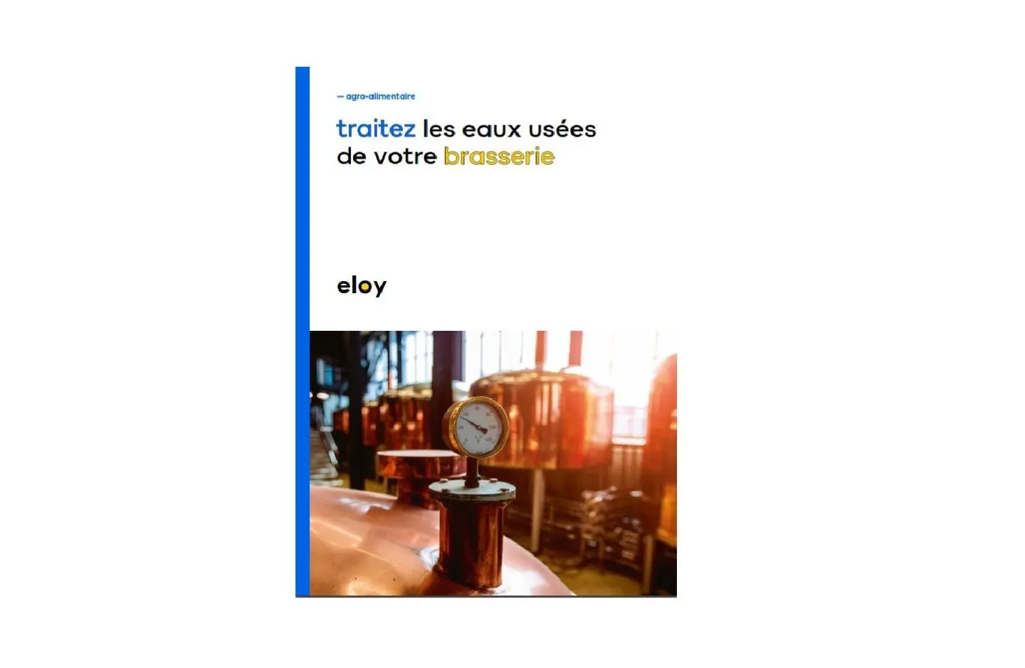 brochure : traiter les eaux usées de votre brasserie