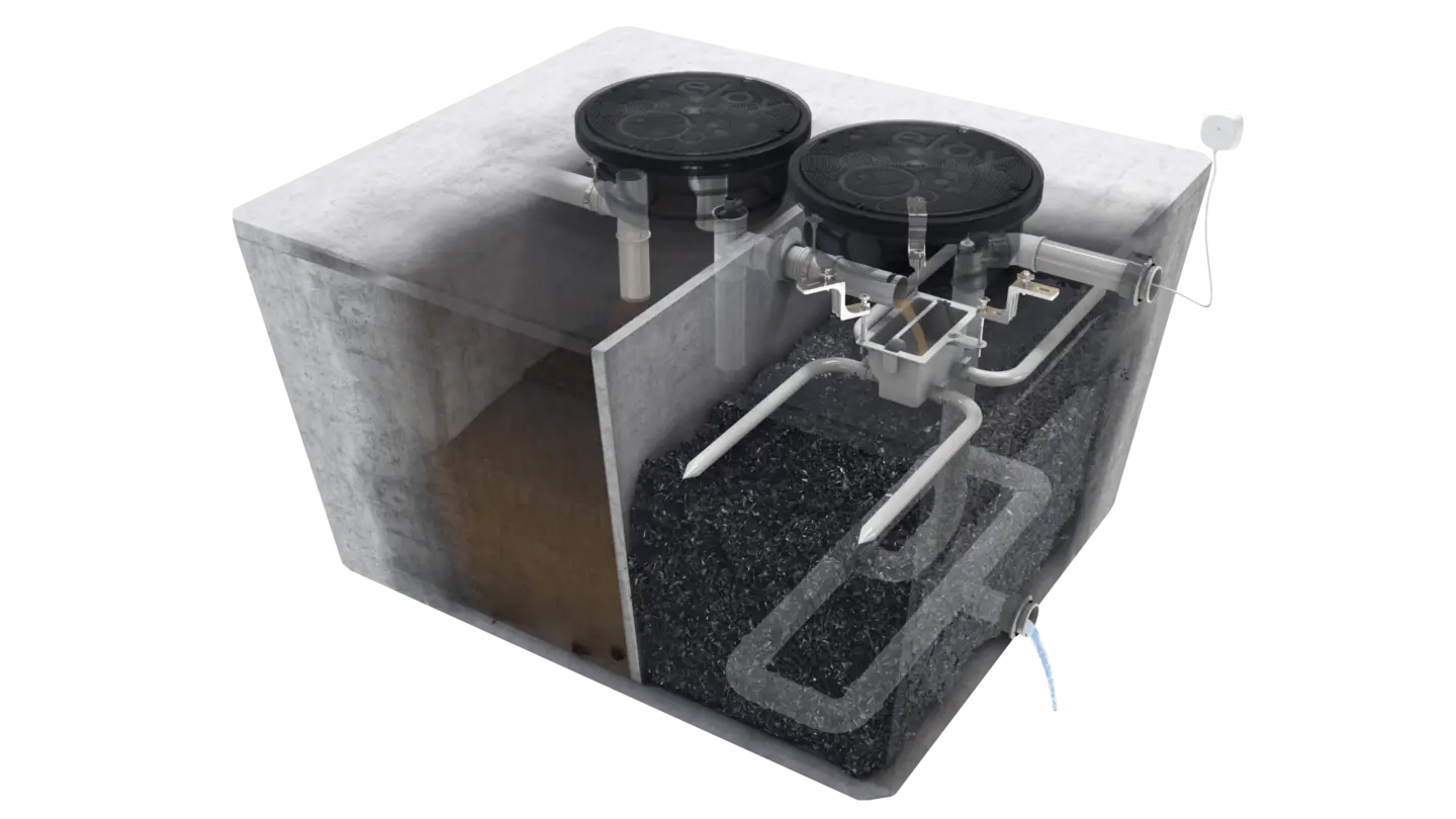 filtre compact x-perco® vue de l'intérieur