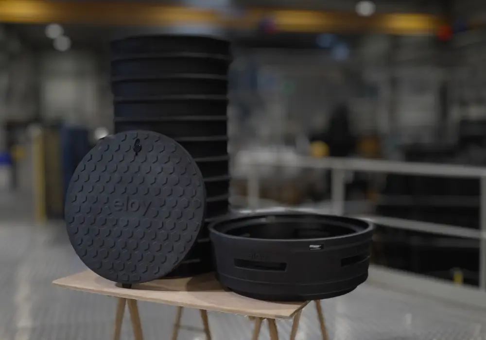 présentation des produits rotomoulés d'eloy water