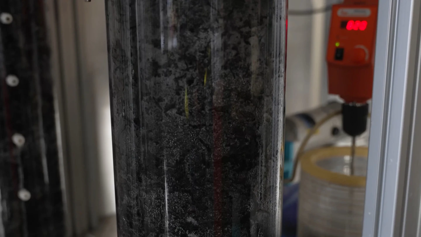 Essais en laboratoire sur le média filtrant xylit pour analyser sa composition et sa durabilité biologique