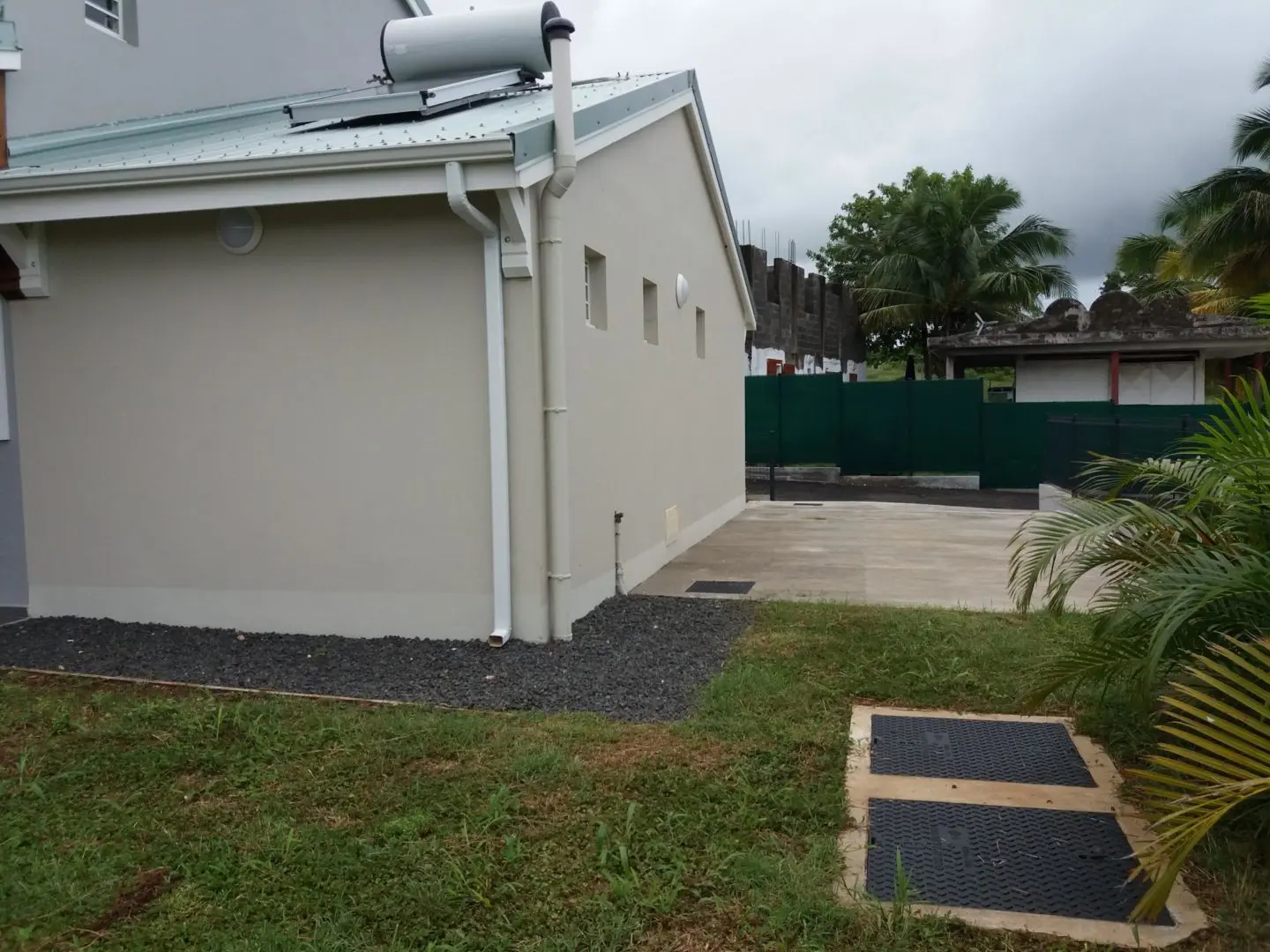 maison traitant les eaux usées