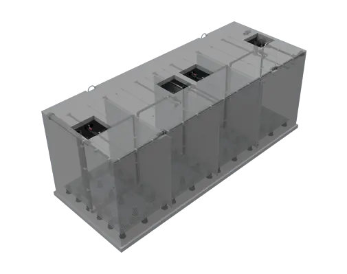 biomasse fixée immergée